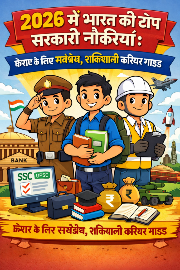 Top Government Jobs in India 2026