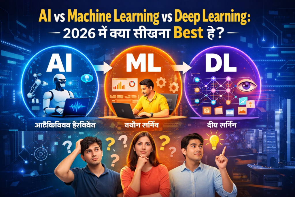 AI vs Machine Learning vs Deep Learning