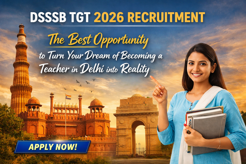 DSSSB TGT 2026 Recruitment