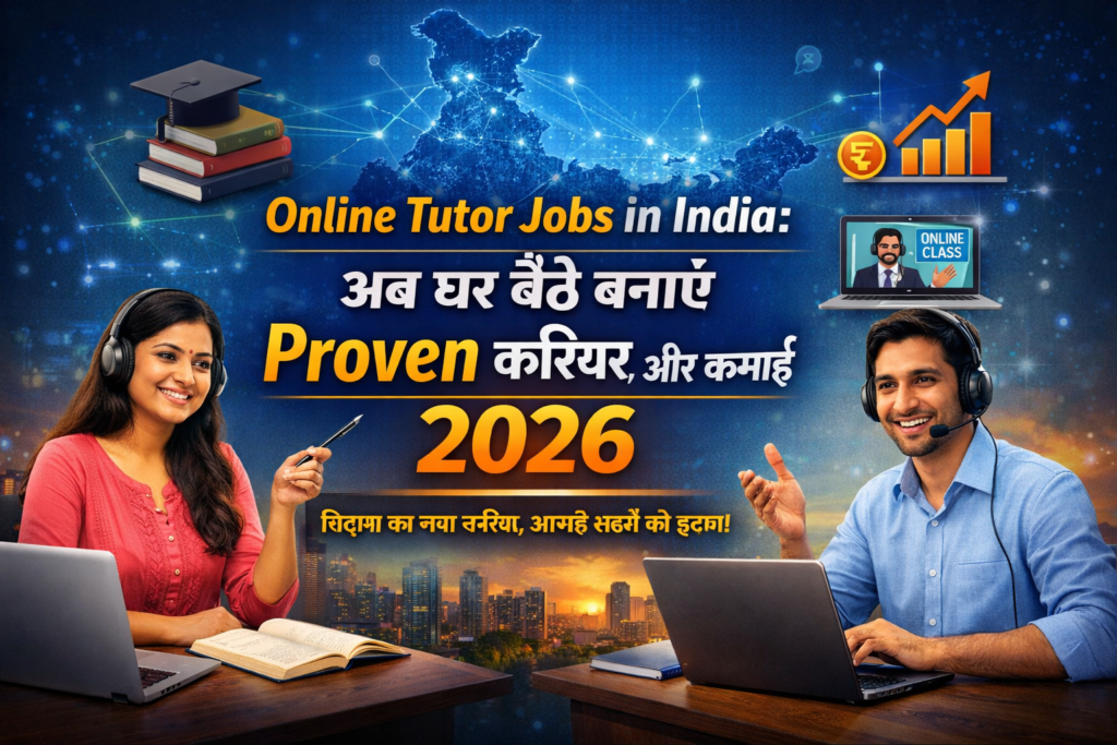Online Tutor Jobs in India