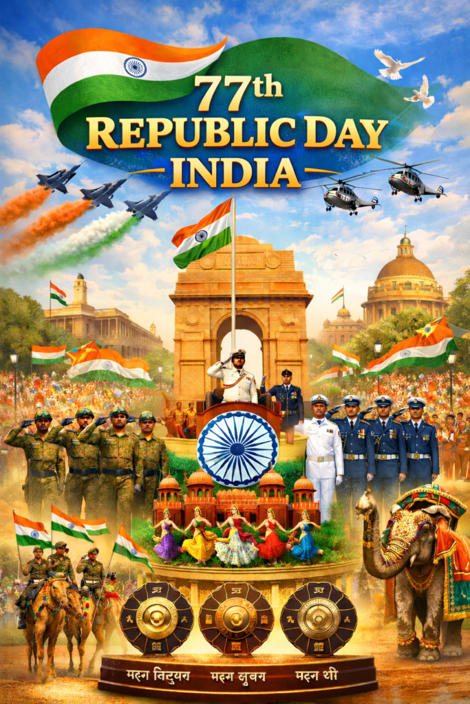 77th republic day