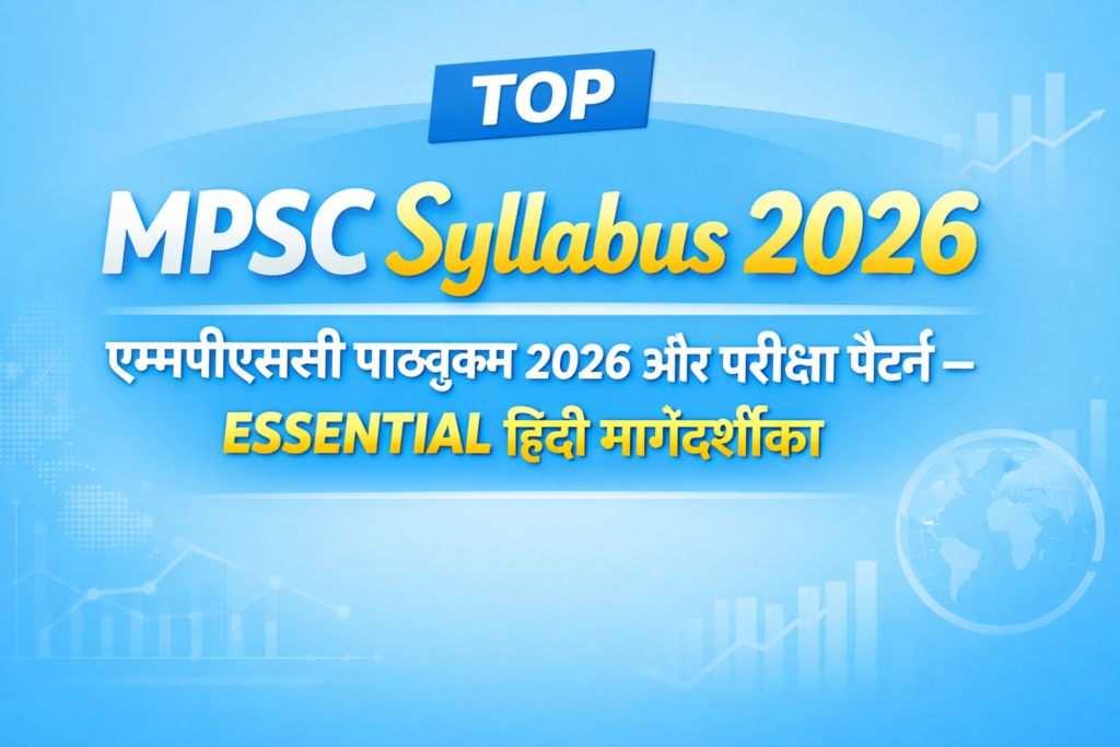 mpsc syllabus 2026 in hindi