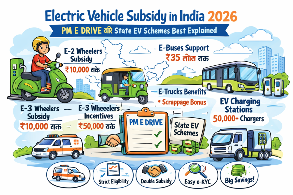 Electric Vehicle Subsidy in India